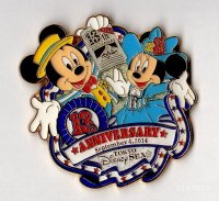 TDR - Mickey Mouse & Minnie Mouse - 13th Anniversary - TDS