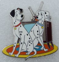 DS - 101 Dalmatians Limited Edition Pin Set - Pongo & Perdita ONLY