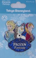 Japan - Elsa, Anna and Olaf - Frozen Fantasy Event 2015 - TDL