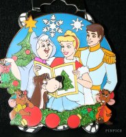 DSSH - Cinderella, Prince Charming, Jac, Gus, Fairy Godmother and Bruno - Christmas Carolers