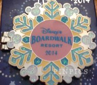 WDW - Happy Holidays 2014 Snowflakes - Boardwalk