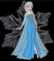 WDI - D23 Shopping Day - Frozen Character Snowflakes - Elsa