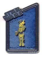 WDW - Star Wars Weekends 2013 - Statue & Pin Series - C-3PO Goofy Pin ONLY