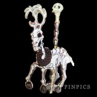 DLR - The Nightmare Before Christmas In Disneyland Event - The Pumpkin King Scare-ousel Boxed Set - Skeleton Reindeer ONLY