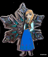 WDI - D23 Shopping Day - Frozen Character Snowflakes - Anna
