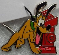 Mickey Mouse & Pluto With Fire Hydrant (2 Pin Set) - Pluto ONLY