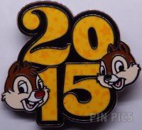 Disney Parks - 2015 Dated Booster Set - Chip & Dale ONLY