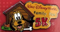 WDW 2015 Family Fun Run 5K with Pluto - Logo