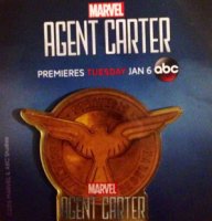 Agent Carter promo pin