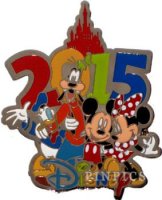Jerry Leigh - 2015 Fab 4 with Castle and Disney Logo