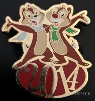 DS UK - Cast Member - Thank You Gift 2014 - Chip and Dale