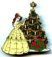 WDI - Princess With Christmas Tree - Belle
