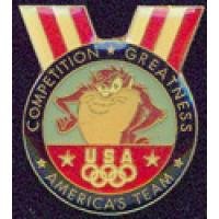 Taz Olympic Pin