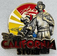 DLR - Storytellers Statue - California Story - Guided Tour