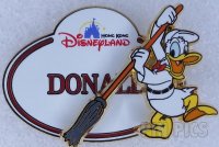 HKDL - Donald -  Nametag Set