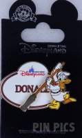 HKDL - Donald -  Nametag Set