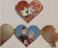 DSSH - Anna, Kristoff and Olaf - Frozen - Valentines Day - Heart