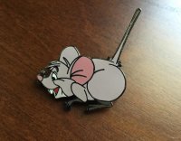 WDW - Journey Through Time Pin Event 2003 Disney's Nice Mice Framed Set: BLACK PROTOTYPE Bedknobs & Broomsticks Mouse