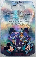 DLR - Partners Statue - Sleeping Beauty Castle - Diamond Decades Collection