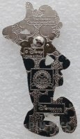 DLP - Cast Lanyard Refresh - Horace Horsecollar - Greyscale