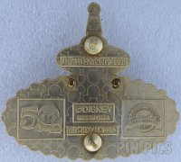 DLR - Small World - 50th Anniversary - Walt Disney Marquee - Hinged