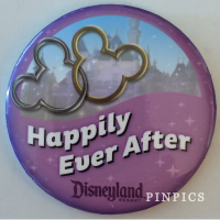 Button - DLR - Happily Ever After Disneyland