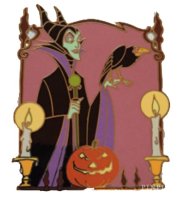 DA - Maleficent Halloween Frame - Silver Prototype