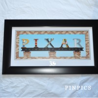 Pixar Party Letters Frame Set