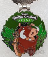 WDW - Pumbaa and Timon - Holiday Wreaths Resort Collection 2016 - Animal Kingdom Lodge - Pumbaa and Timon