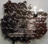 WDW - Mickey wearing Santa Hat - Holding a Candy Cane - MVMCP 2016 Logo Pin