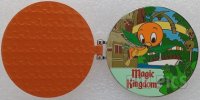 WDW - Orange Bird - Annual Passholder 2017 - Magic Kingdom - Faceted Diamond - Hinged
