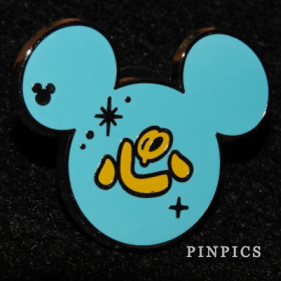 PP121191 - SDR - Bright Blue Icon - Mickey Head - Hidden Mickey