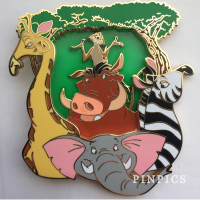 DSSH - The Lion King - Stained Glass - Timon/Pumbaa