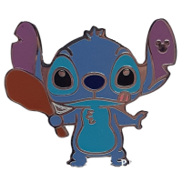 SDR - Stitch with Turkey Leg - Lilo and Stitch - Trading Fun Day -  Hidden Mickey