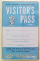 D23 - Studio Tour Visitor Pass