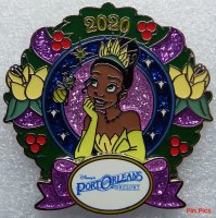 WDW - Tiana - Port Orleans - Resort Wreath - Holiday 2020