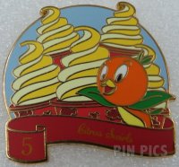 Orange Bird and Dole Whip - Twelve Days of Christmas - Day 5 - Mystery 2020 - Citrus Swirls