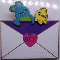 DSSH - Ducky and Bunny - Toy Story - BFF - Valentine - Sweet Gram