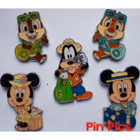 Japan - Game Prize Set - Mickey and Duffy's Spring Voyage - Mickey, Minnie, Chip, Dale, Goofy - TDS