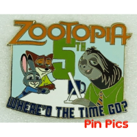 Where'd The Time Go - Zootopia - 5th Anniversary