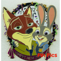 WDI - Nick Wilde and Judy Hopps - Happy New Year