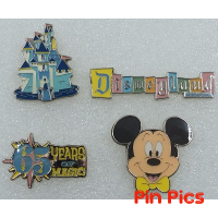 Loungefly - 65 Years of Magic - 4 pin set