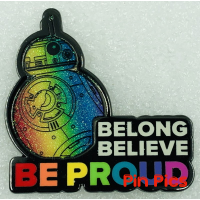 BB8 - Rainbow - Star Wars - Be Proud