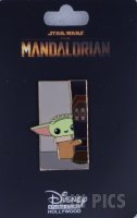 DSSH - Grogu Peeking - Star Wars Mandalorian - Cute
