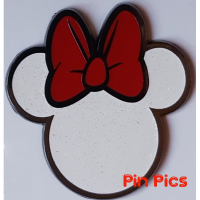 DLP - Minnie Mouse - Glitter Icon - Head