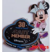 DLP - Minnie Mouse - Name Badge - Cast Member Exclusive - 30th Anniversary