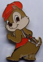 Japan - Baker Chip - Parisian Donuts - Its' Demo - Brown Chipmunk in Red Apron and Hat