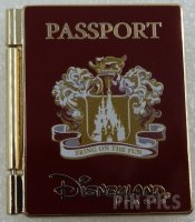 HKDL - Stitch - Disneyland Paris Passport - 2022 Trading Carnival