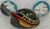 WDW - Monorail Hat - Celebrating Fifty Years - Jumbo - Yellow - Mickey Ear Hat Collection