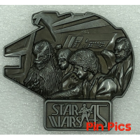 Han Solo, Chewbacca, Luke Skywalker, Obi Wan Kenobi - Star Wars - 45th Anniversary